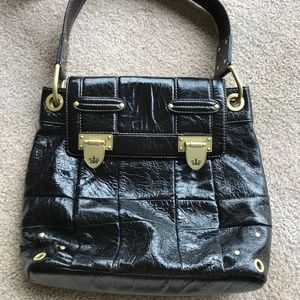 Juicy Couture Black Patent Leather Bag